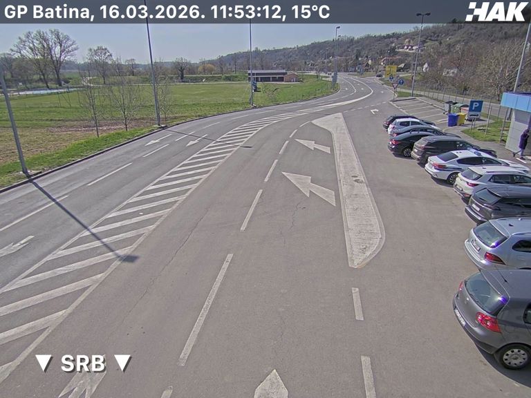 Batina — Granični prelaz (HR→RS)