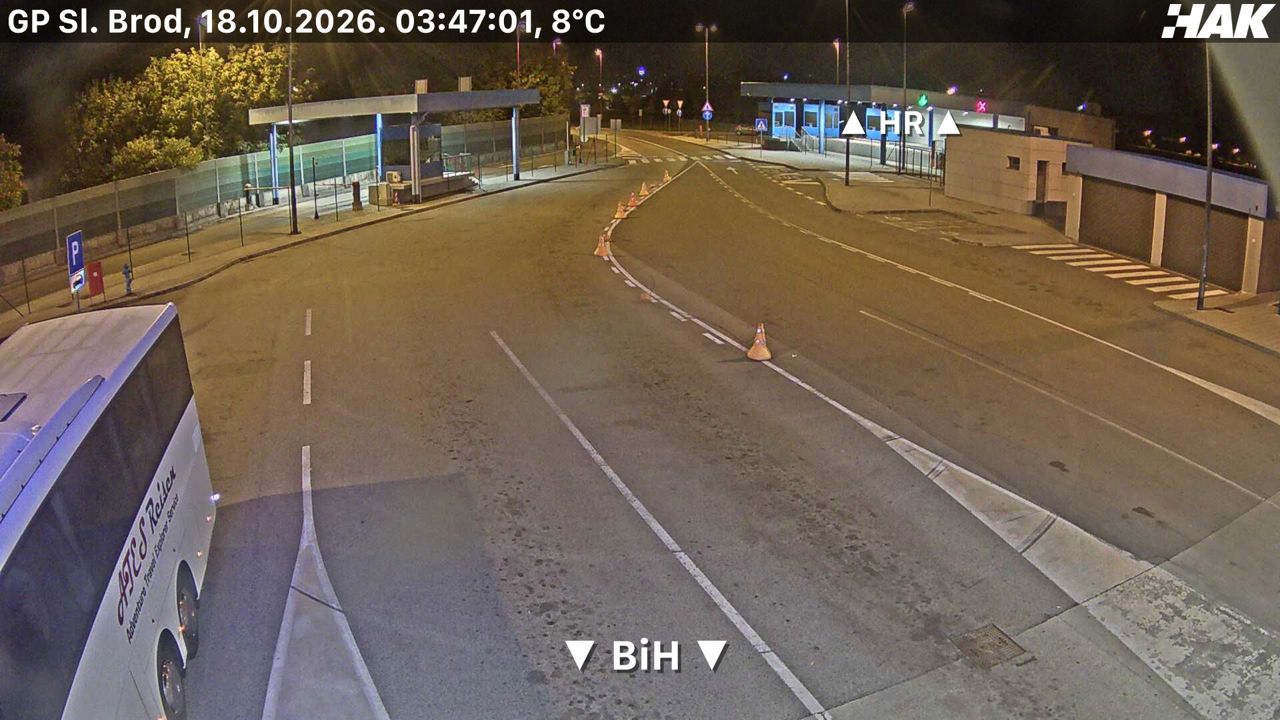 Slavonski Brod Granica Webcam Live - 1 Webcam