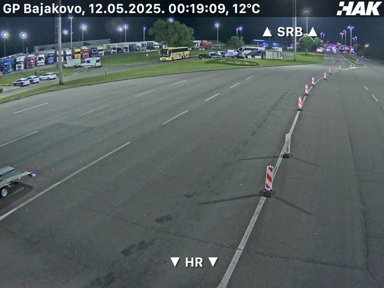 Hd Bajakovo Kroatien Zoll Grenzübergang webcam Live